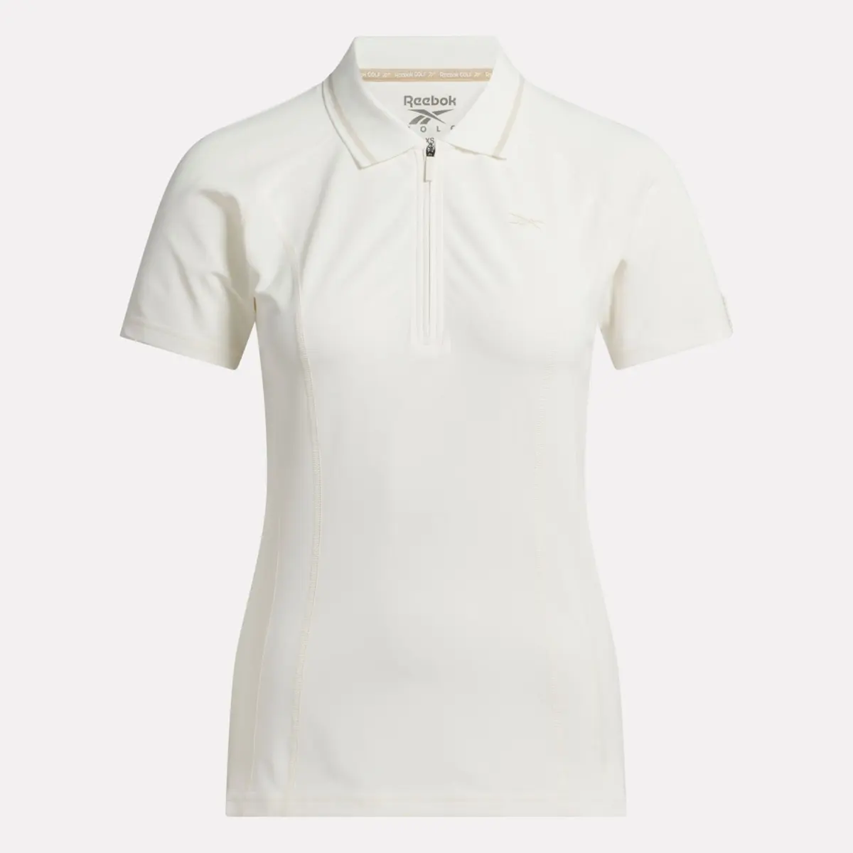 Women’s Short Sleeve Zip Bodycon Golf Polo Shirt Women’s Short Sleeve Zip Bodycon Golf Polo Shirt
